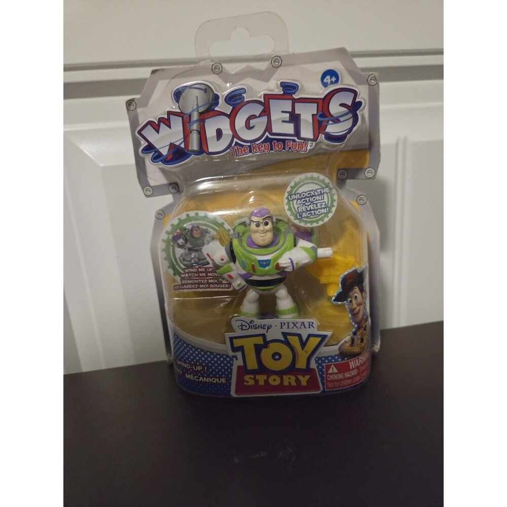 Disney Pixar Widgets Wind-Up Buzz Lightyear w/Key Blip Toys 2012 New Sealed
